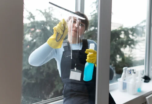 Nettoyage de vitres intérieures et extérieures à Massy
